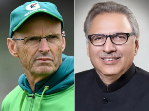 “Gary Kirsten, Don’t Worry”- Ex-Pakistan President Arif Alvi Tells Men In Green Coach After His FIR Post