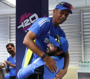 Watch- Ravindra Jadeja Lifts Rahul Dravid After Winning ‘Best Fielder’ Medal After India’s Win V Afghanistan