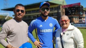 Watch: Riyan Parag Shares Heartwarming Speech Before ODI Debut vs Sri Lanka